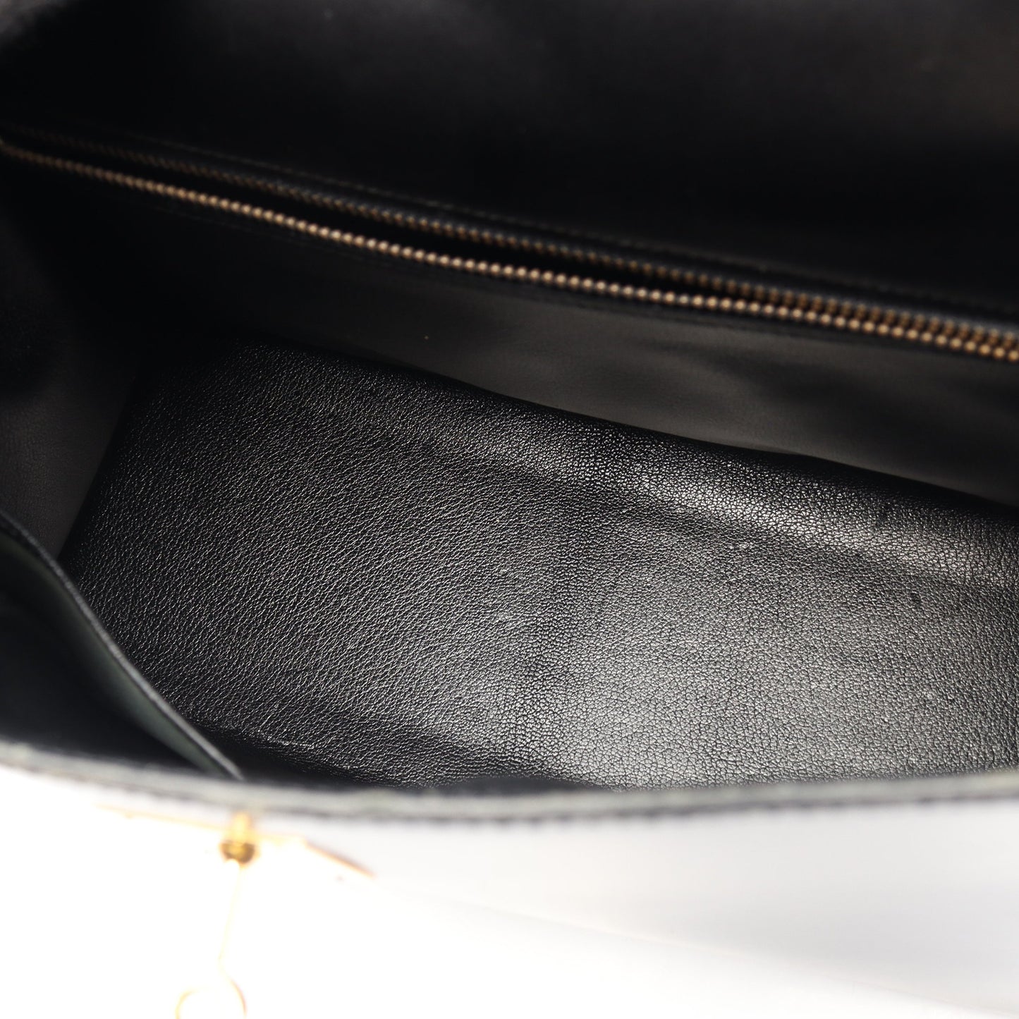 ケリー32 外縫い 2WAY ハンドバッグ ボックスカーフ ブラック ゴールド金具 ○U刻印 エルメス バッグ HERMES