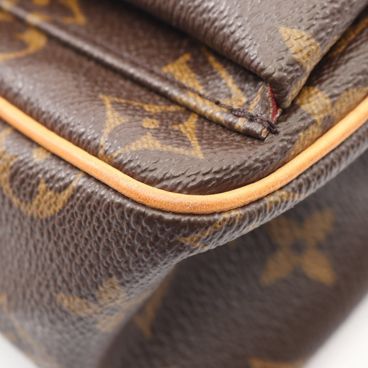 ヴィバシテPM モノグラム ショルダーバッグ PVC レザー ブラウン ルイヴィトン バッグ LOUIS VUITTON