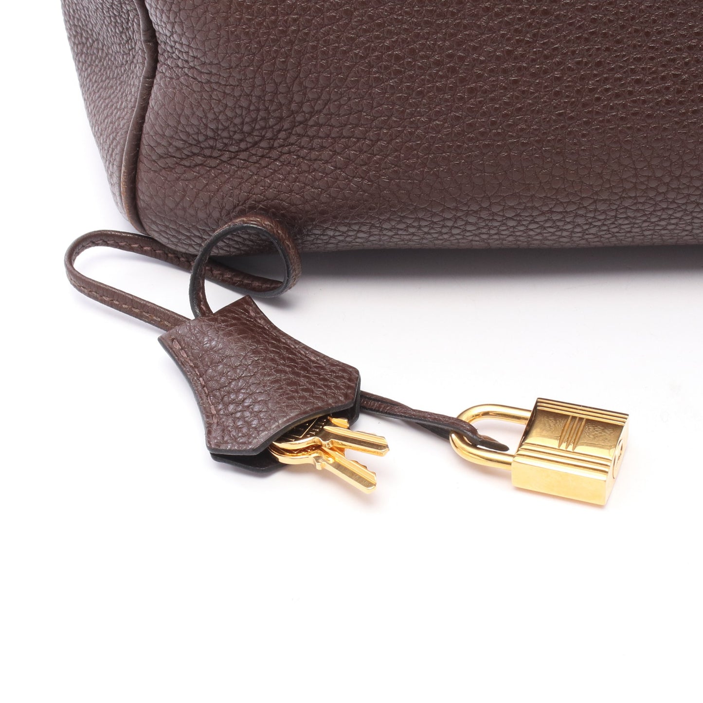 バーキン35 ショコラ ハンドバッグ トゴ ダークブラウン ゴールド金具 □L刻印 エルメス バッグ HERMES