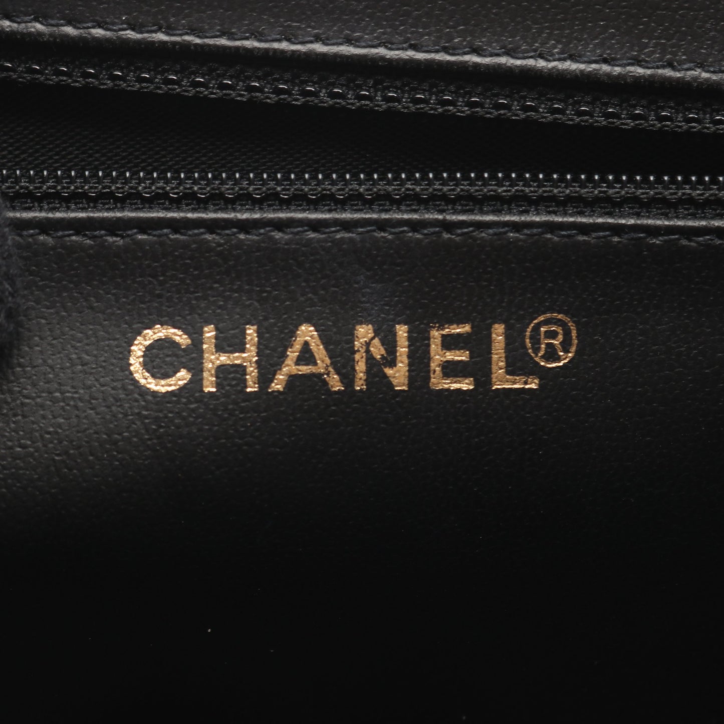 ビコローレ ココマーク ミラー付き 2WAY バニティバッグ ラムスキン ブラック ゴールド金具 シャネル バッグ CHANEL