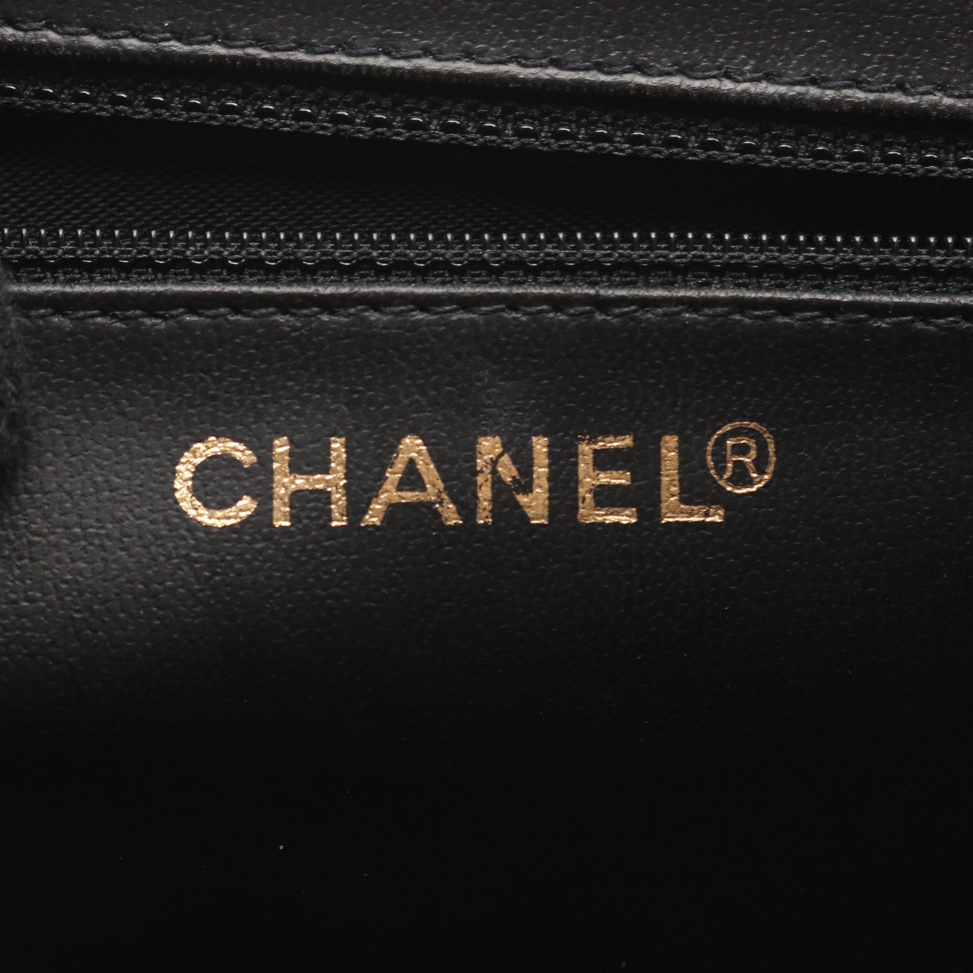 ビコローレ ココマーク ミラー付き 2WAY バニティバッグ ラムスキン ブラック ゴールド金具 シャネル バッグ CHANEL