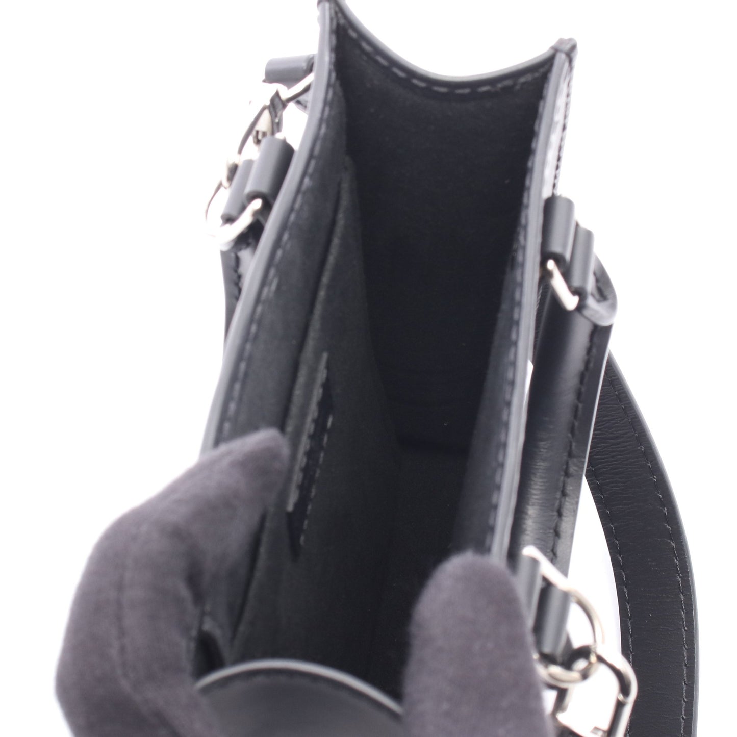 プティット サックプラ エピ ノワール 2WAY ハンドバッグ レザー ブラック ルイヴィトン バッグ LOUIS VUITTON