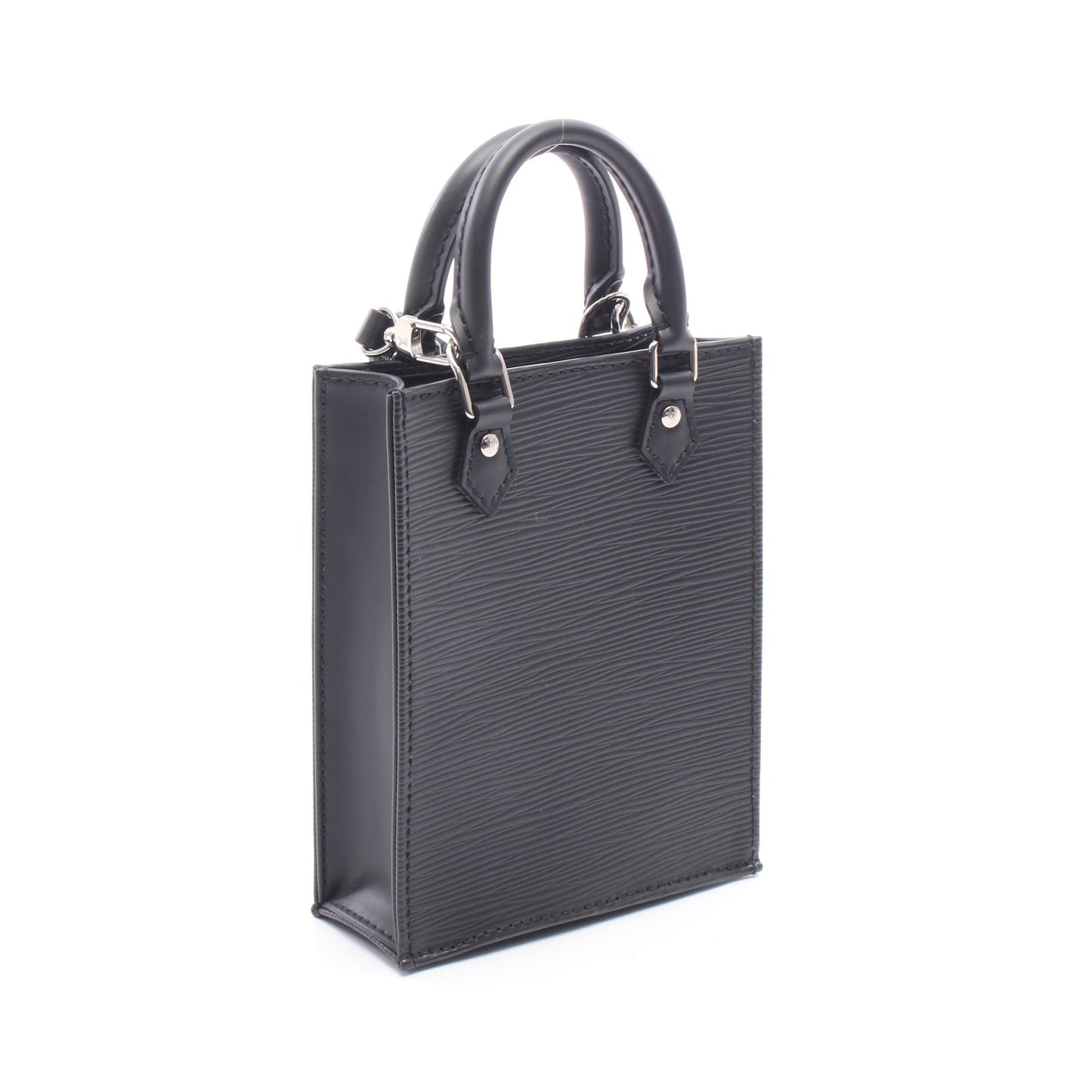 プティット サックプラ エピ ノワール 2WAY ハンドバッグ レザー ブラック ルイヴィトン バッグ LOUIS VUITTON