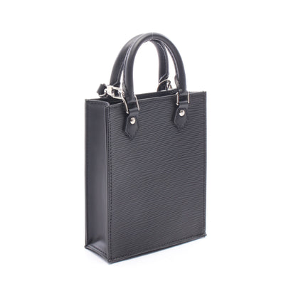 プティット サックプラ エピ ノワール 2WAY ハンドバッグ レザー ブラック ルイヴィトン バッグ LOUIS VUITTON