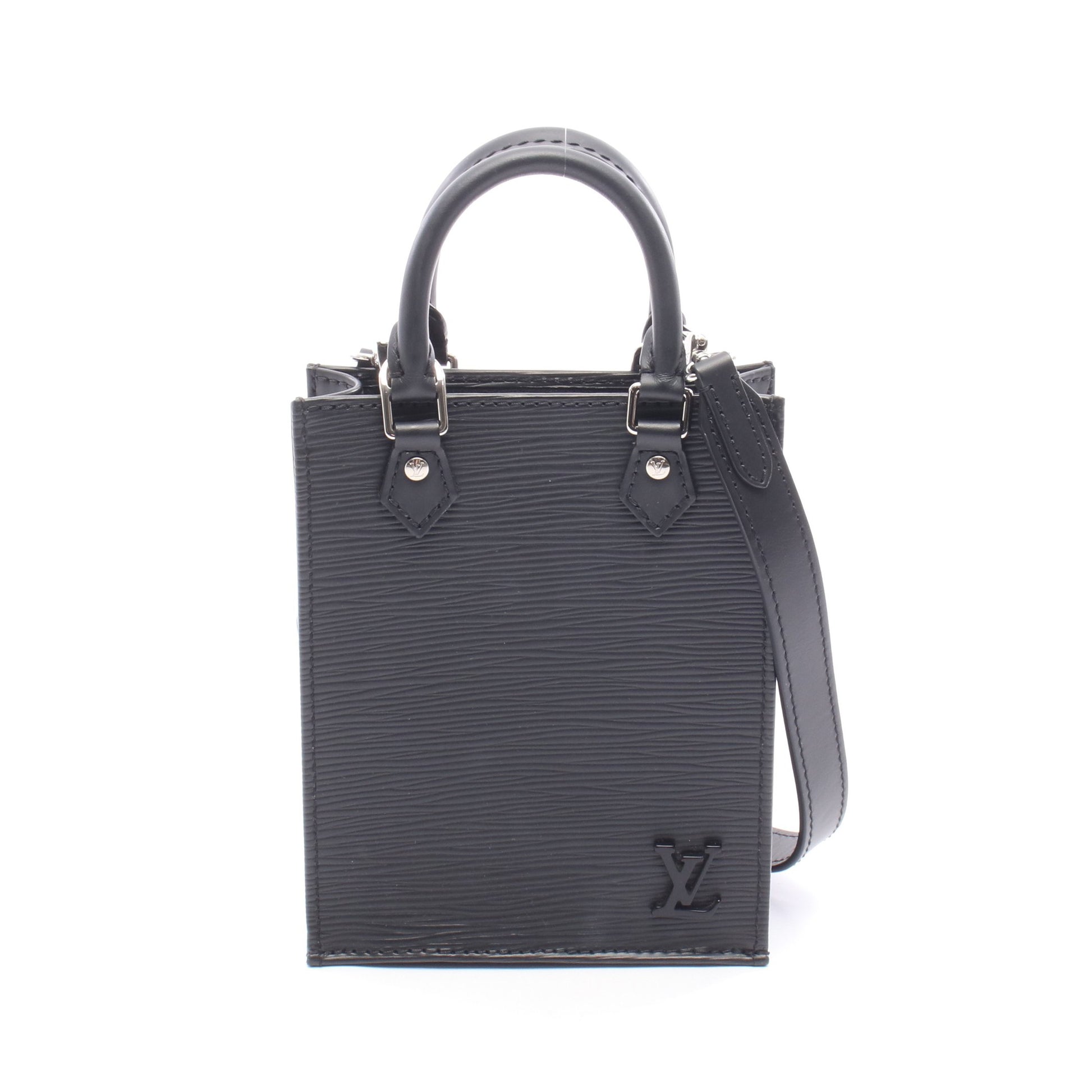 プティット サックプラ エピ ノワール 2WAY ハンドバッグ レザー ブラック ルイヴィトン バッグ LOUIS VUITTON