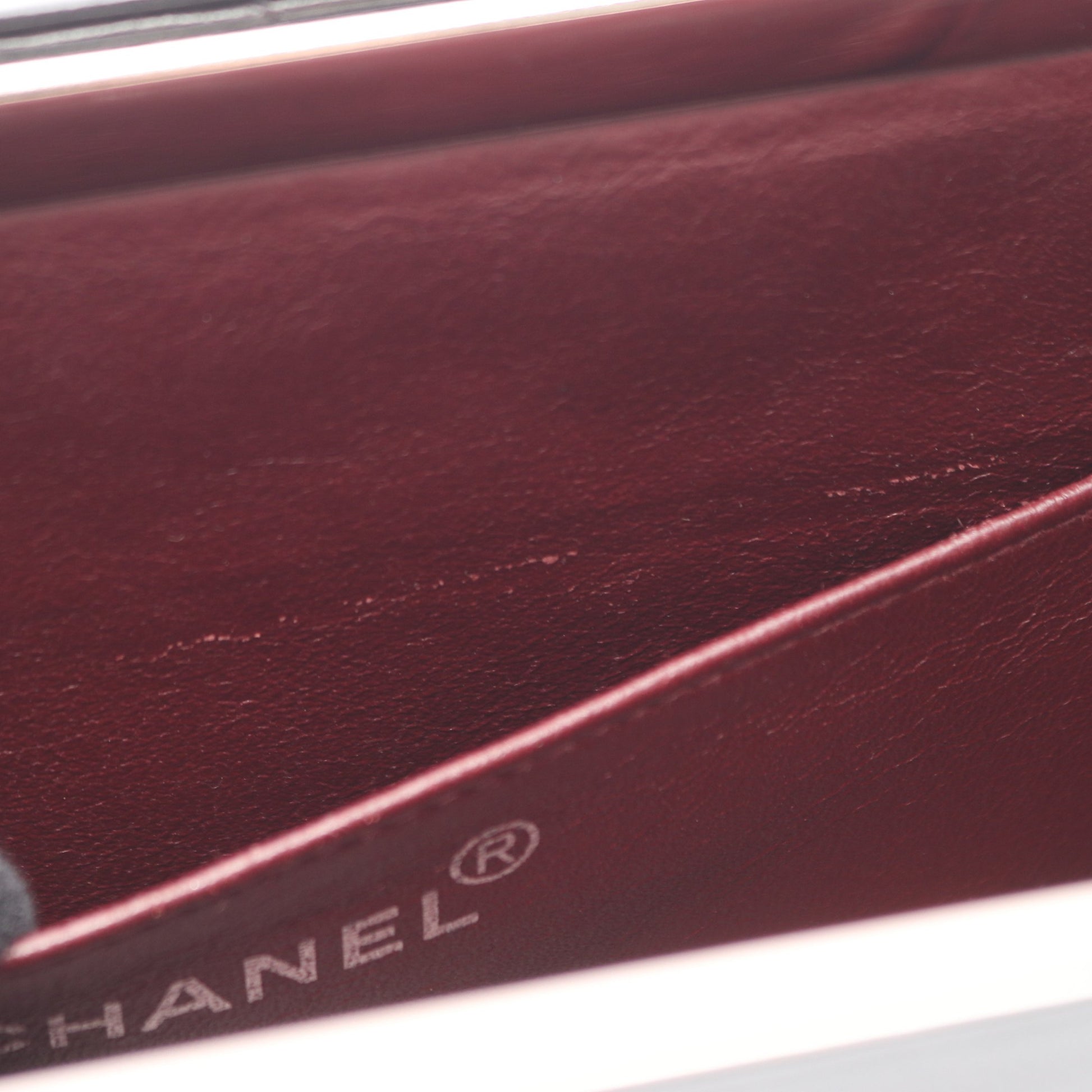 マトラッセ バニティバッグ ラムスキン ブラック シルバー金具 シャネル バッグ CHANEL
