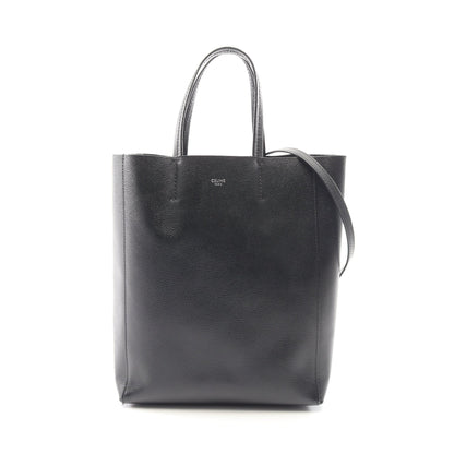 バーティカル スモール カバ 2WAY ハンドバッグ トートバッグ レザー ブラック セリーヌ バッグ CELINE