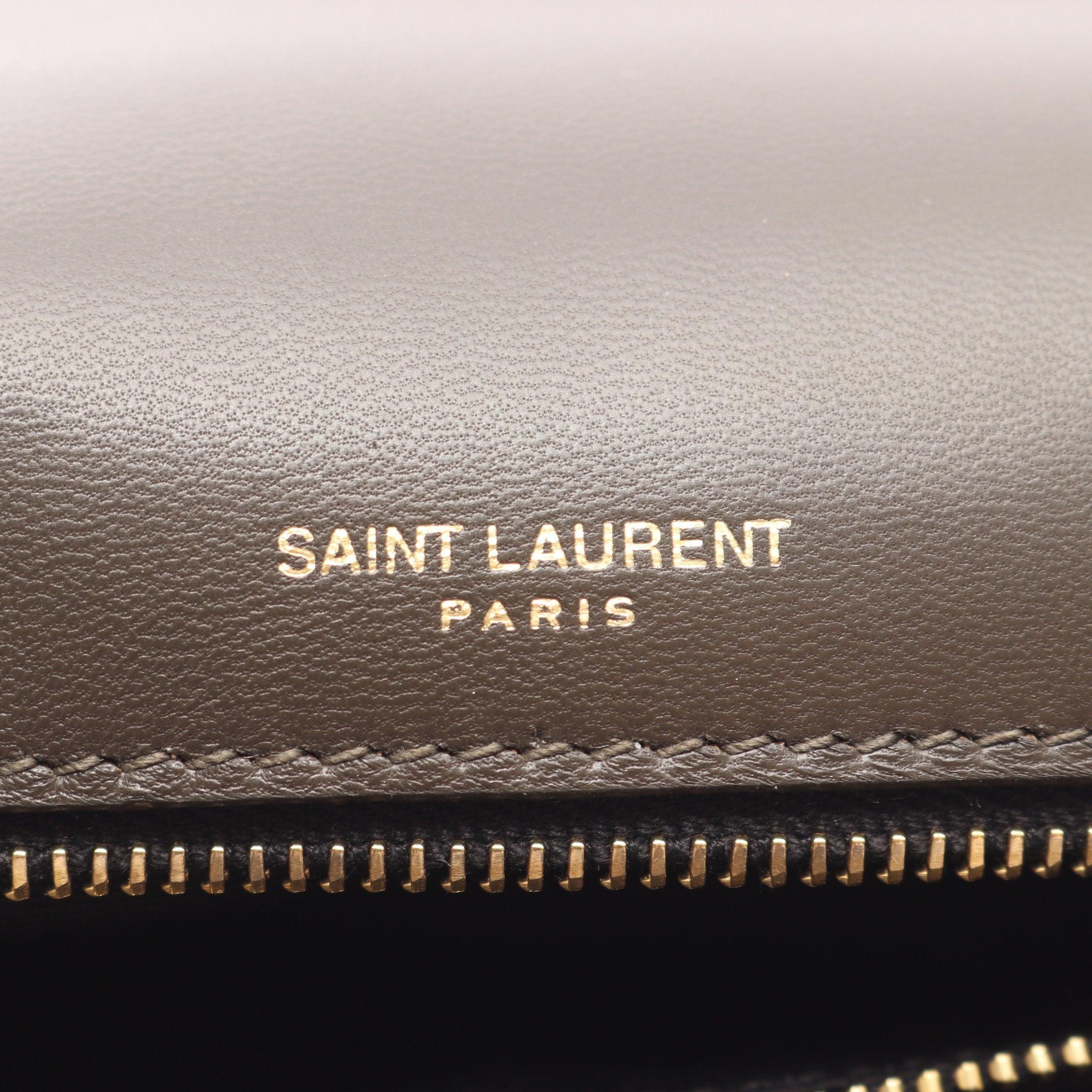 SAINT LAURENT PARIS(サンローランパリ) ショルダーバッグ カリプソ 734153 ダークブラウン チェーンショルダー レザー カリプソ YSLロゴ Wチェーンショルダーバッグ レザー ダークブラウン