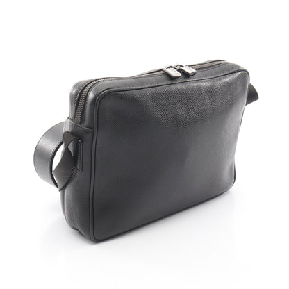 メッセンジャーPM タイガ ノワール ショルダーバッグ レザー ブラック ルイヴィトン バッグ LOUIS VUITTON