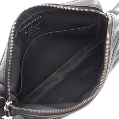 メッセンジャーPM タイガ ノワール ショルダーバッグ レザー ブラック ルイヴィトン バッグ LOUIS VUITTON