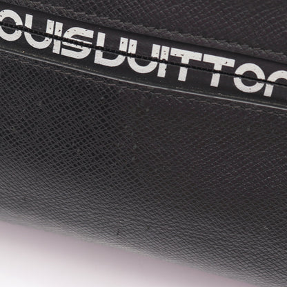 メッセンジャーPM タイガ ノワール ショルダーバッグ レザー ブラック ルイヴィトン バッグ LOUIS VUITTON