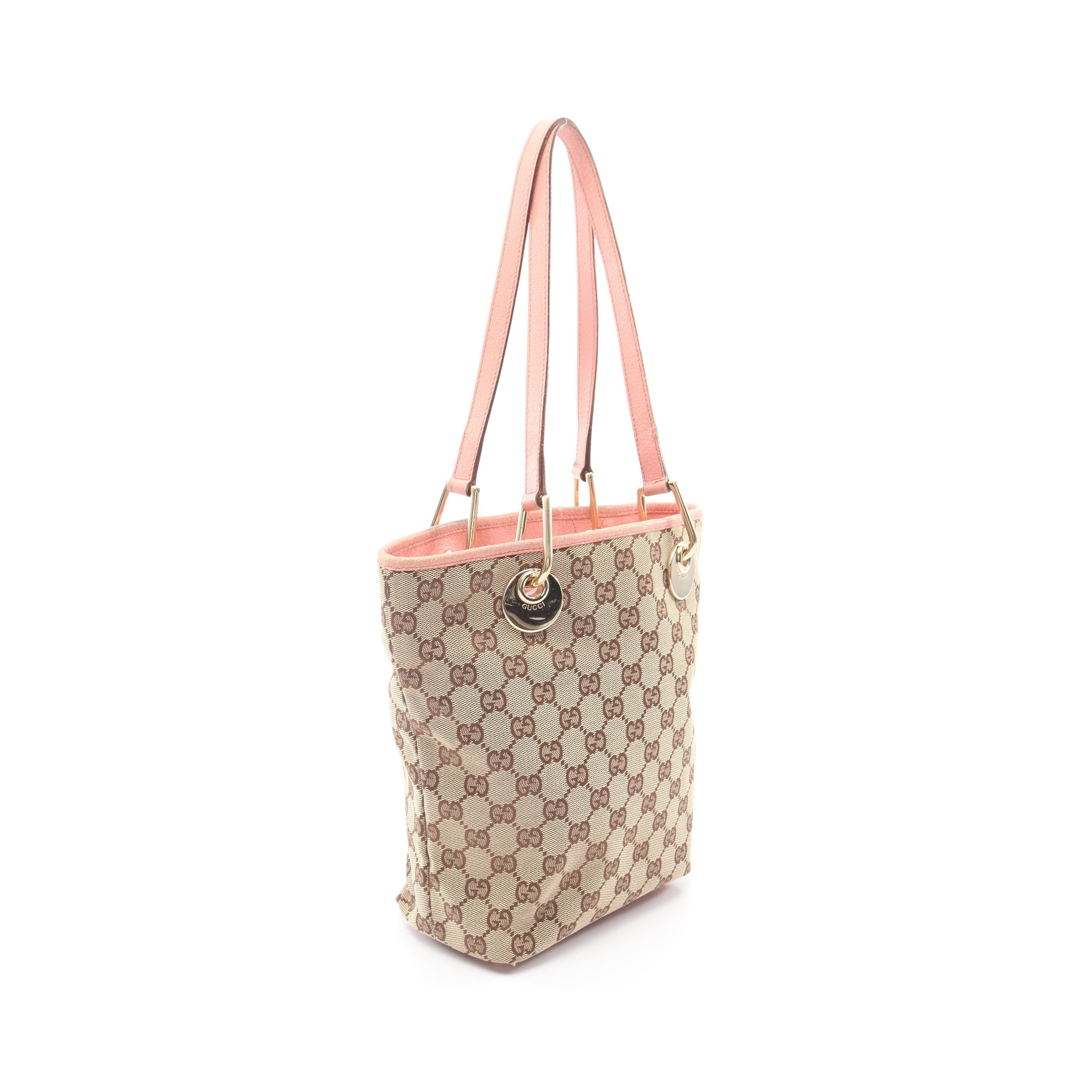 グッチ GUCCI ハンドバッグ ショルダーバッグ GGキャンバス ブルー