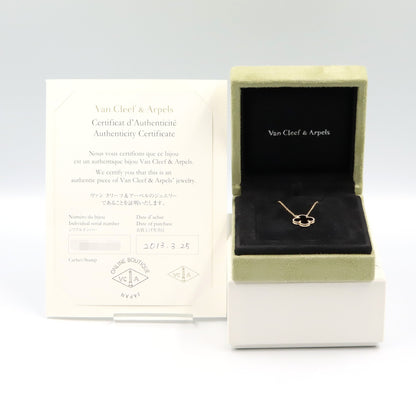 ヴィンテージアルハンブラ オニキス ネックレス ネックレス K18YG オニキス イエローゴールド ブラック ヴァンクリーフアンドアーペル アクセサリー Van Cleef & Arpels