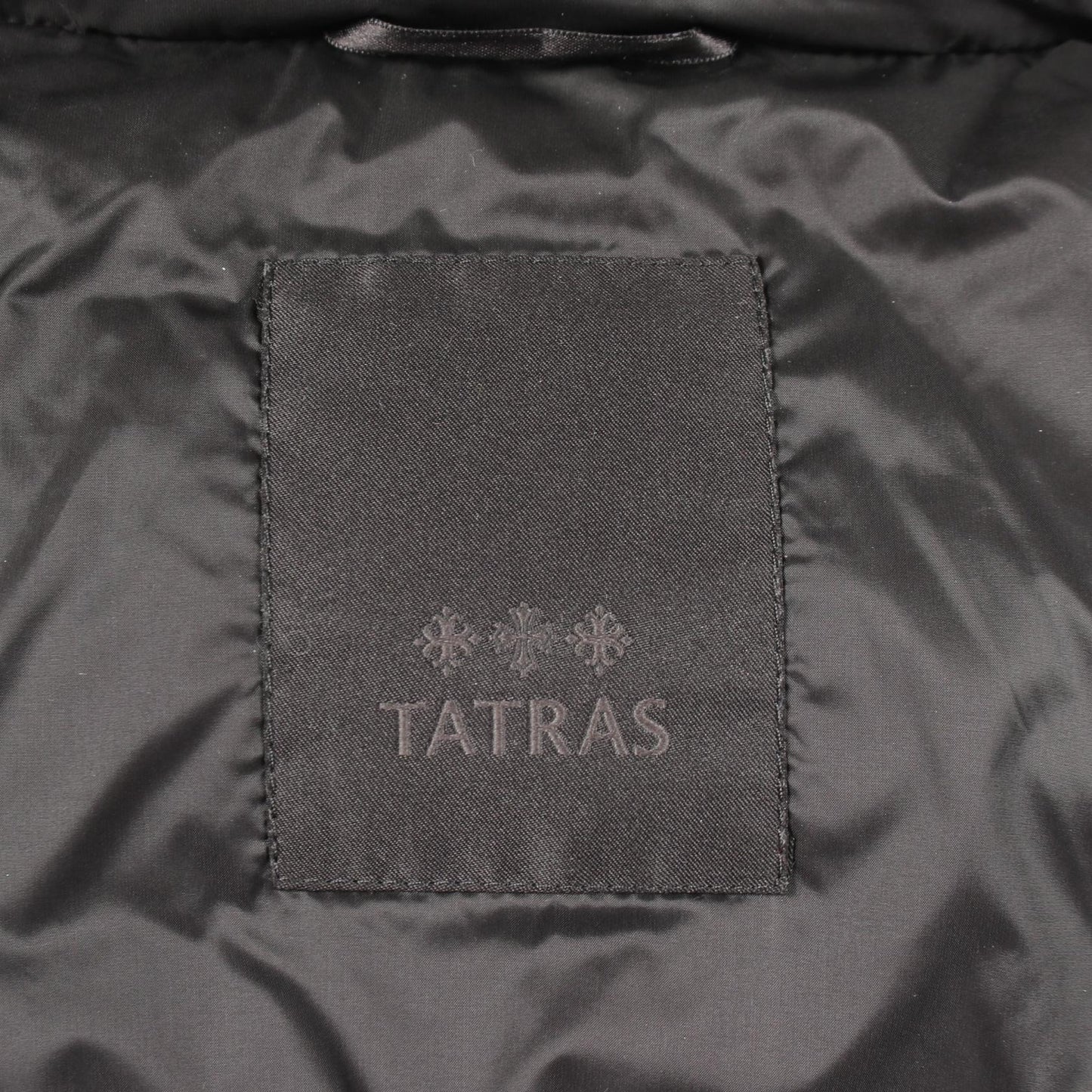 SARMA サルマ ダウンコート ナイロン ブラック タトラス アウター TATRAS