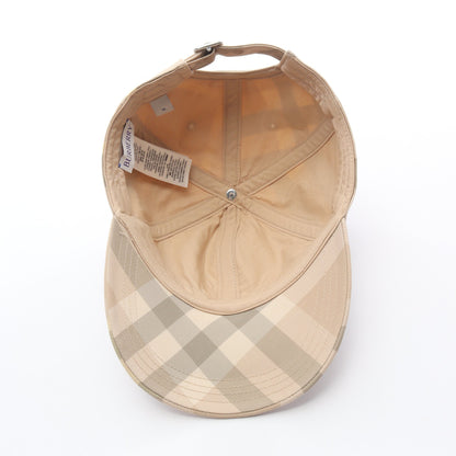 ベースボールキャップ 帽子 ベージュ マルチカラー バーバリー 財布・小物 BURBERRY