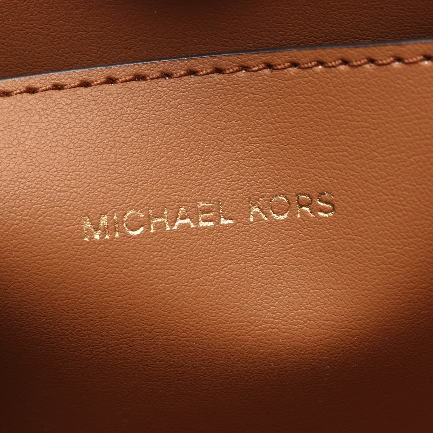 Sullivan Small サリバン スモール 2WAY ハンドバッグ PVC レザー ブラウン マイケルコース バッグ MICHAEL KORS