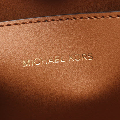Sullivan Small サリバン スモール 2WAY ハンドバッグ PVC レザー ブラウン マイケルコース バッグ MICHAEL KORS
