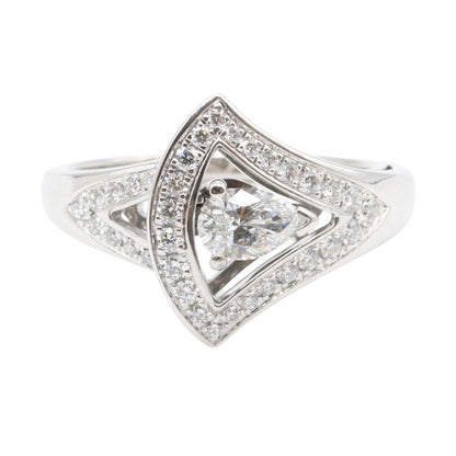 ディーヴァドリーム ダイヤ リング リング 指輪 K18WG ダイヤモンド ホワイトゴールド クリア ブルガリ アクセサリー BVLGARI