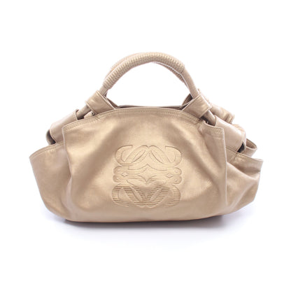 ナッパアイレ ハンドバッグ レザー ゴールド ロエベ バッグ LOEWE