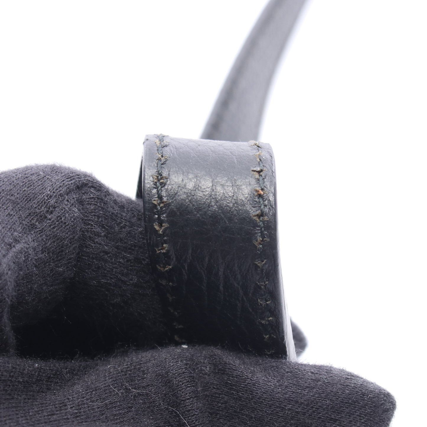 GGキャンバス ショルダーバッグ キャンバス レザー ブラック グッチ バッグ GUCCI