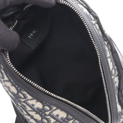 SCARAB スカラベ オブリーク ボディバッグ キャンバス レザー ベージュ ネイビー ブラック クリスチャンディオール バッグ Christian Dior