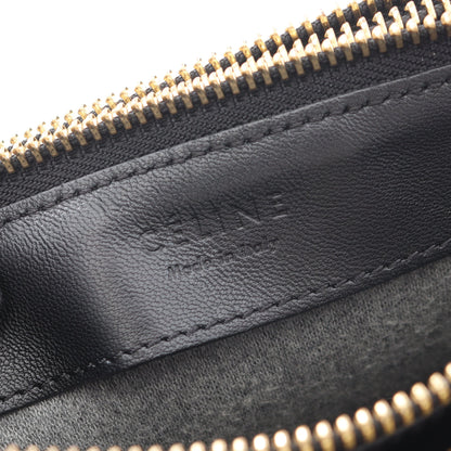 TRIO LARGE トリオ ラージ ショルダーバッグ レザー ブラック セリーヌ バッグ CELINE