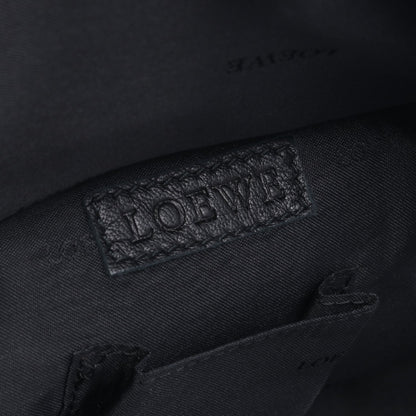 ナッパアイレ ハンドバッグ レザー ブラック ロエベ バッグ LOEWE