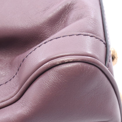 ガンチーニ 2WAY ハンドバッグ レザー パープルグレー サルヴァトーレフェラガモ バッグ Salvatore Ferragamo