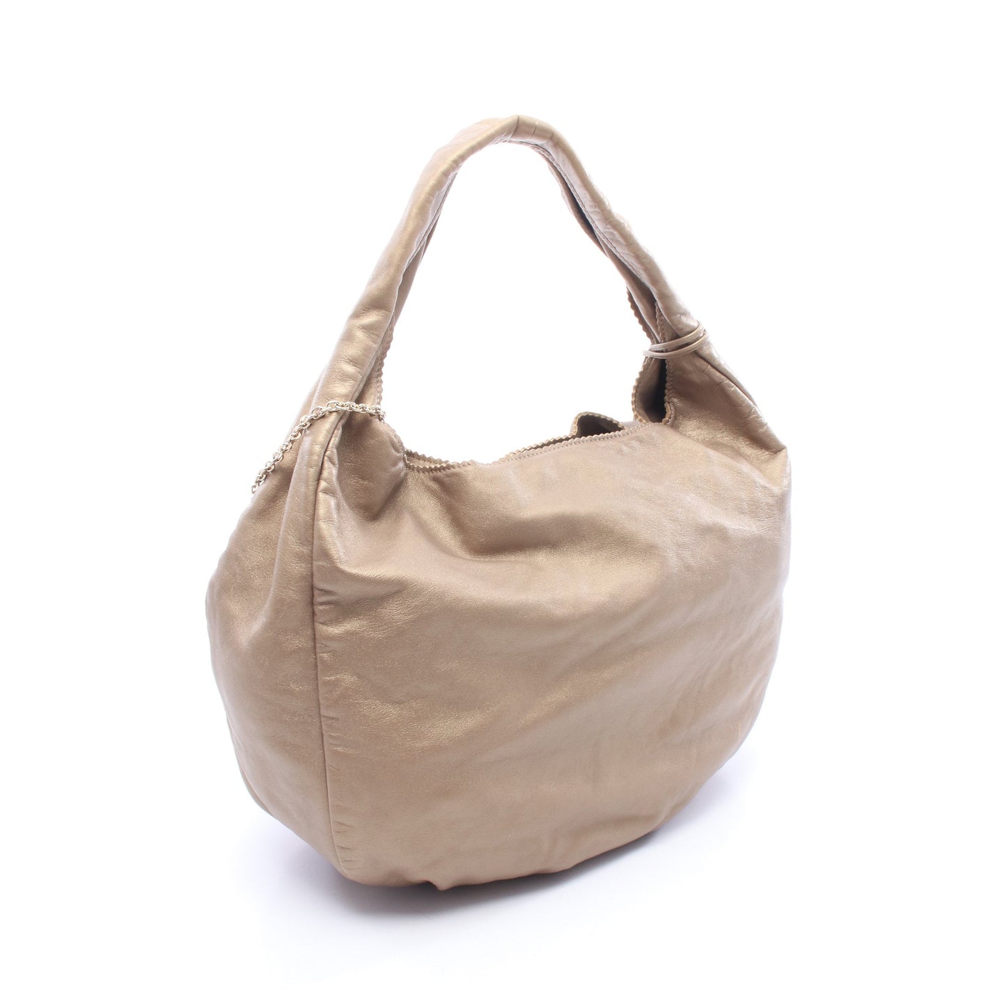 アナグラム ワンショルダーバッグ レザー ゴールド ロエベ バッグ LOEWE