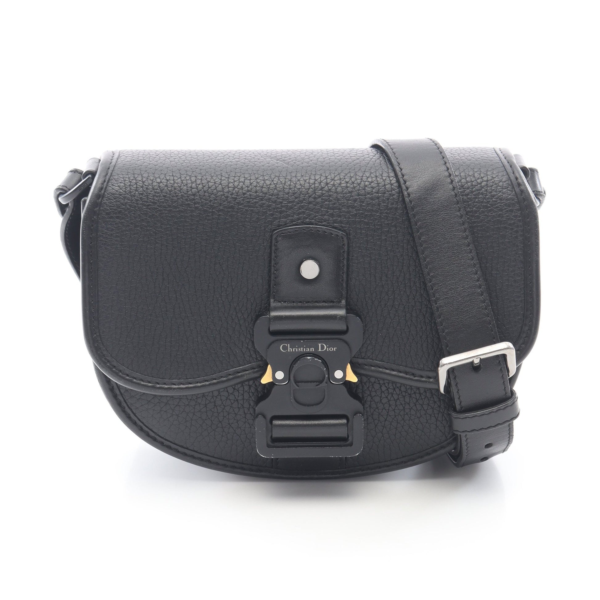 GALLOP ギャロップ ショルダーバッグ レザー ブラック クリスチャンディオール バッグ Christian Dior