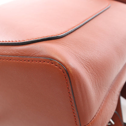 ゴヤ スモール バックパック リュックサック レザー ブラウン ロエベ バッグ LOEWE