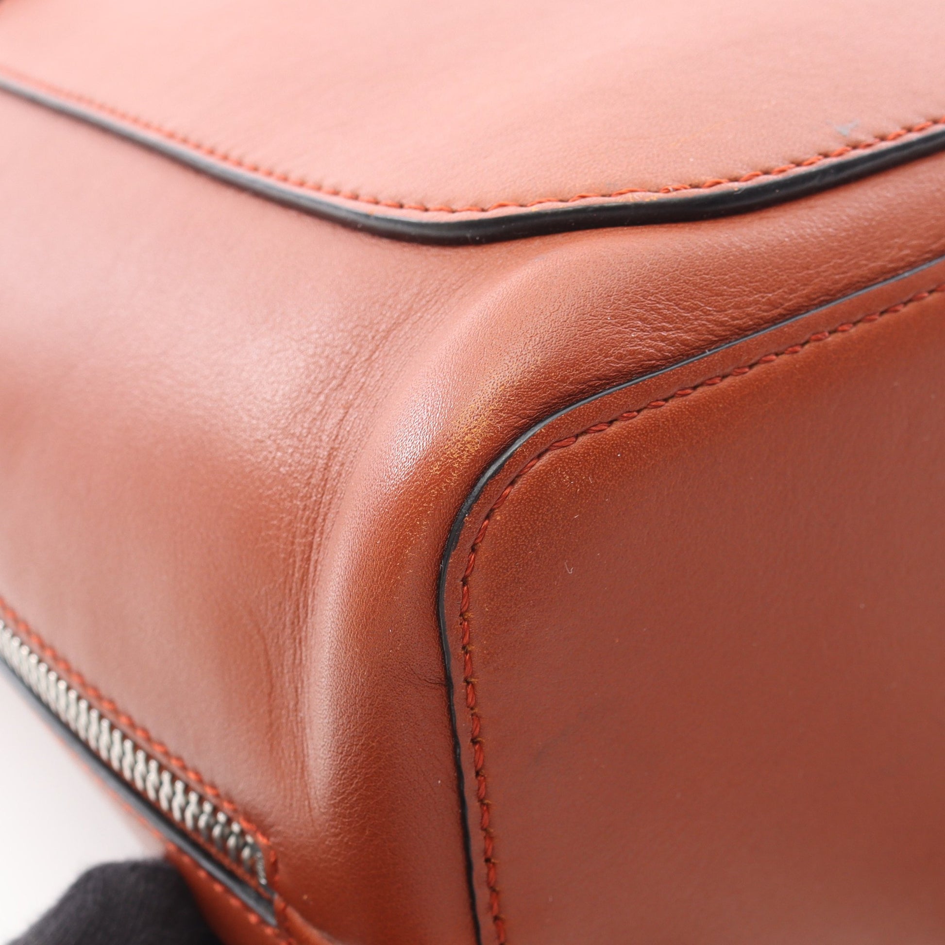 ゴヤ スモール バックパック リュックサック レザー ブラウン ロエベ バッグ LOEWE
