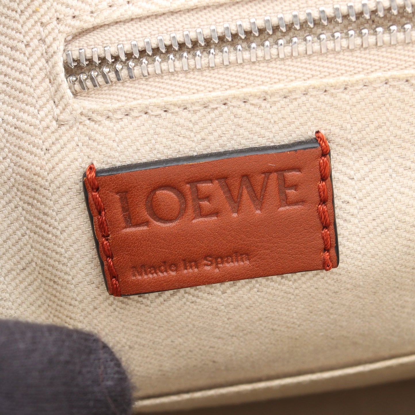 ゴヤ スモール バックパック リュックサック レザー ブラウン ロエベ バッグ LOEWE