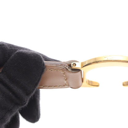 SADDLE サドル トロッター ハンドバッグ キャンバス レザー ブラウン ベージュ クリスチャンディオール バッグ Christian Dior