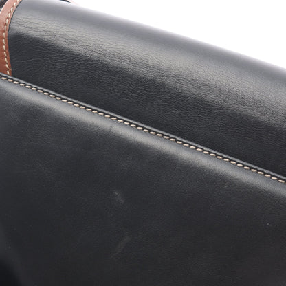 ショルダーバッグ レザー ブラック ブラウン セリーヌ バッグ CELINE
