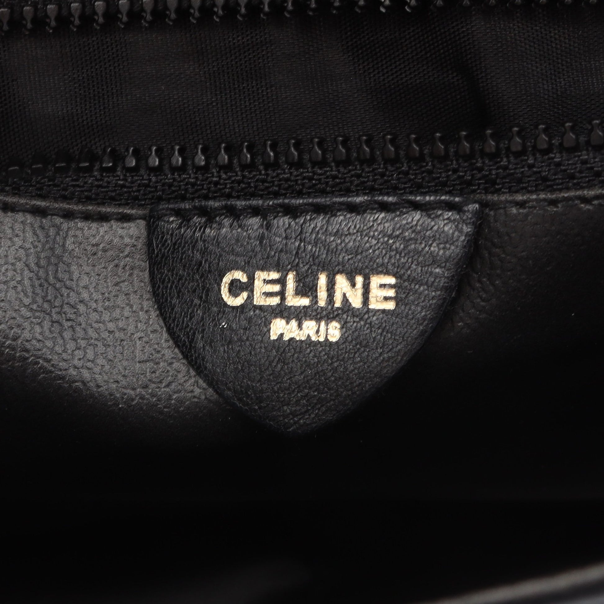 ショルダーバッグ レザー ブラック ブラウン セリーヌ バッグ CELINE