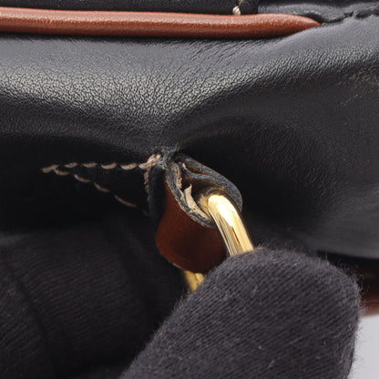 ショルダーバッグ レザー ブラック ブラウン セリーヌ バッグ CELINE