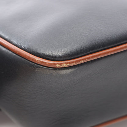 ショルダーバッグ レザー ブラック ブラウン セリーヌ バッグ CELINE