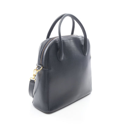 2WAY ハンドバッグ レザー ダークネイビー セリーヌ バッグ CELINE