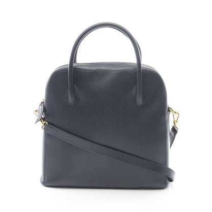 2WAY ハンドバッグ レザー ダークネイビー セリーヌ バッグ CELINE