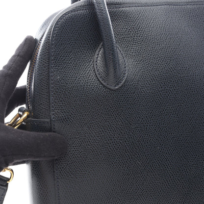 2WAY ハンドバッグ レザー ダークネイビー セリーヌ バッグ CELINE