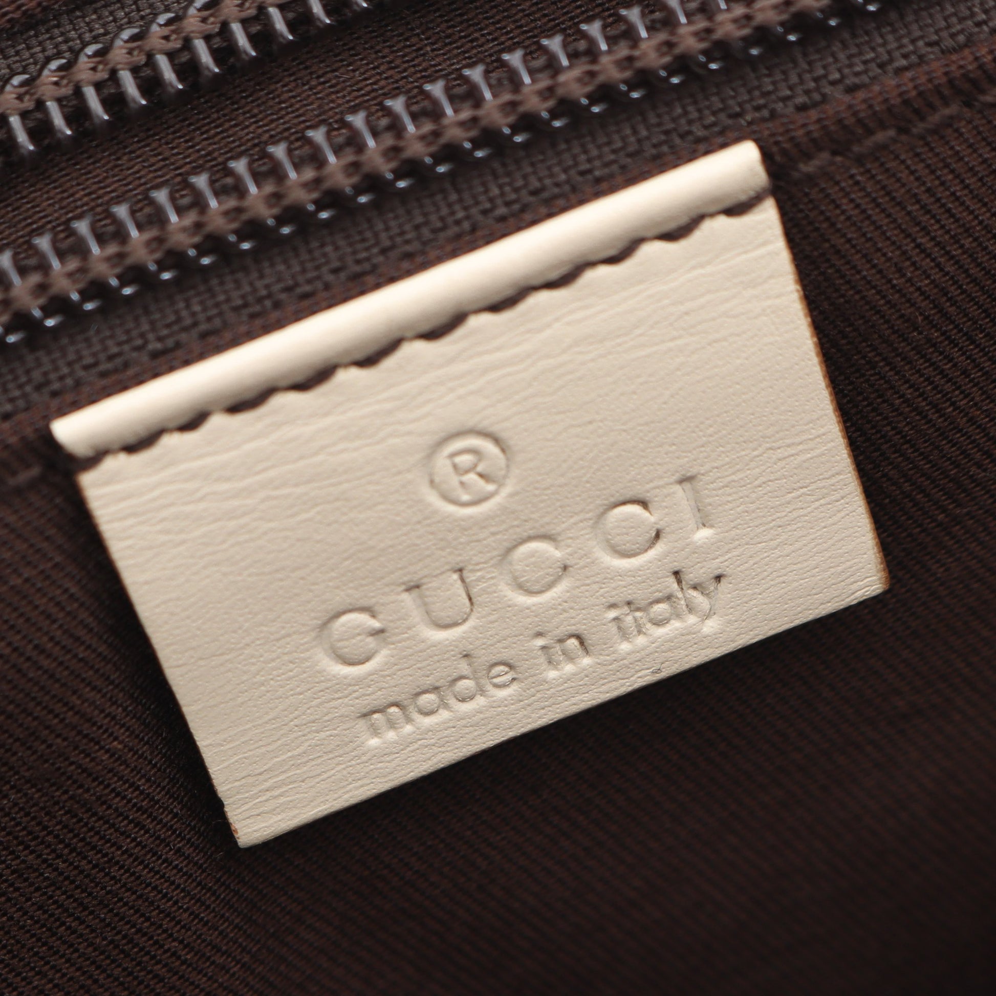 GGキャンバス ショルダーバッグ キャンバス レザー ベージュ アイボリー グッチ バッグ GUCCI