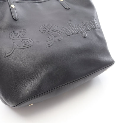 COLLEZIONE コレツィオーネ ショルダーバッグ トートバッグ レザー ブラック ブルガリ バッグ BVLGARI