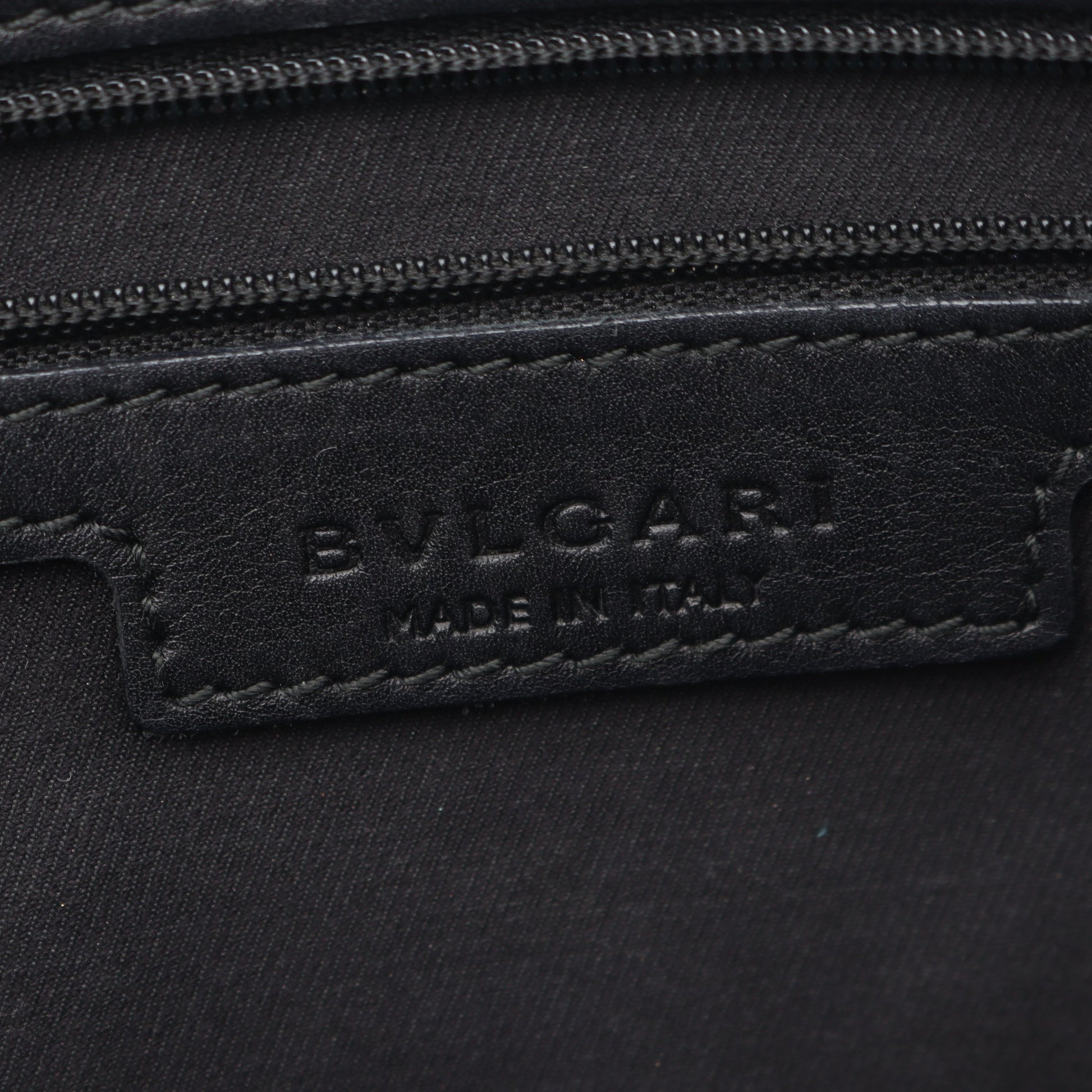 COLLEZIONE コレツィオーネ ショルダーバッグ トートバッグ レザー ブラック ブルガリ バッグ BVLGARI