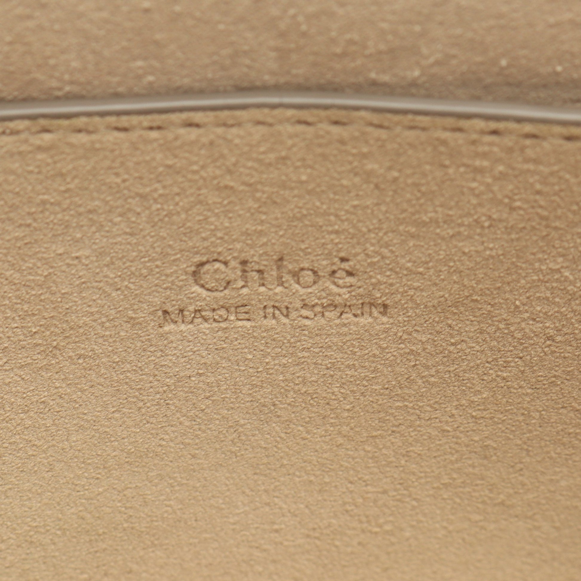 FAYE フェイ ショルダーバッグ レザー スエード ブラウン クロエ バッグ Chloe