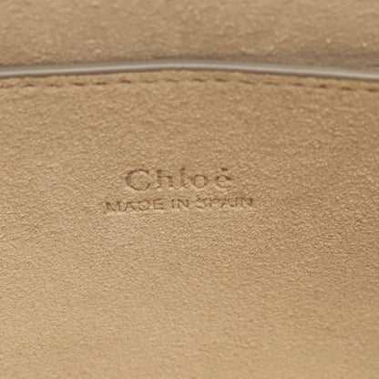 FAYE フェイ ショルダーバッグ レザー スエード ブラウン クロエ バッグ Chloe