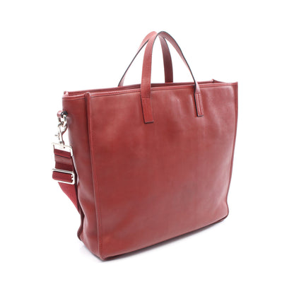 アナグラム 2WAY ハンドバッグ トートバッグ レザー レッド ロエベ バッグ LOEWE