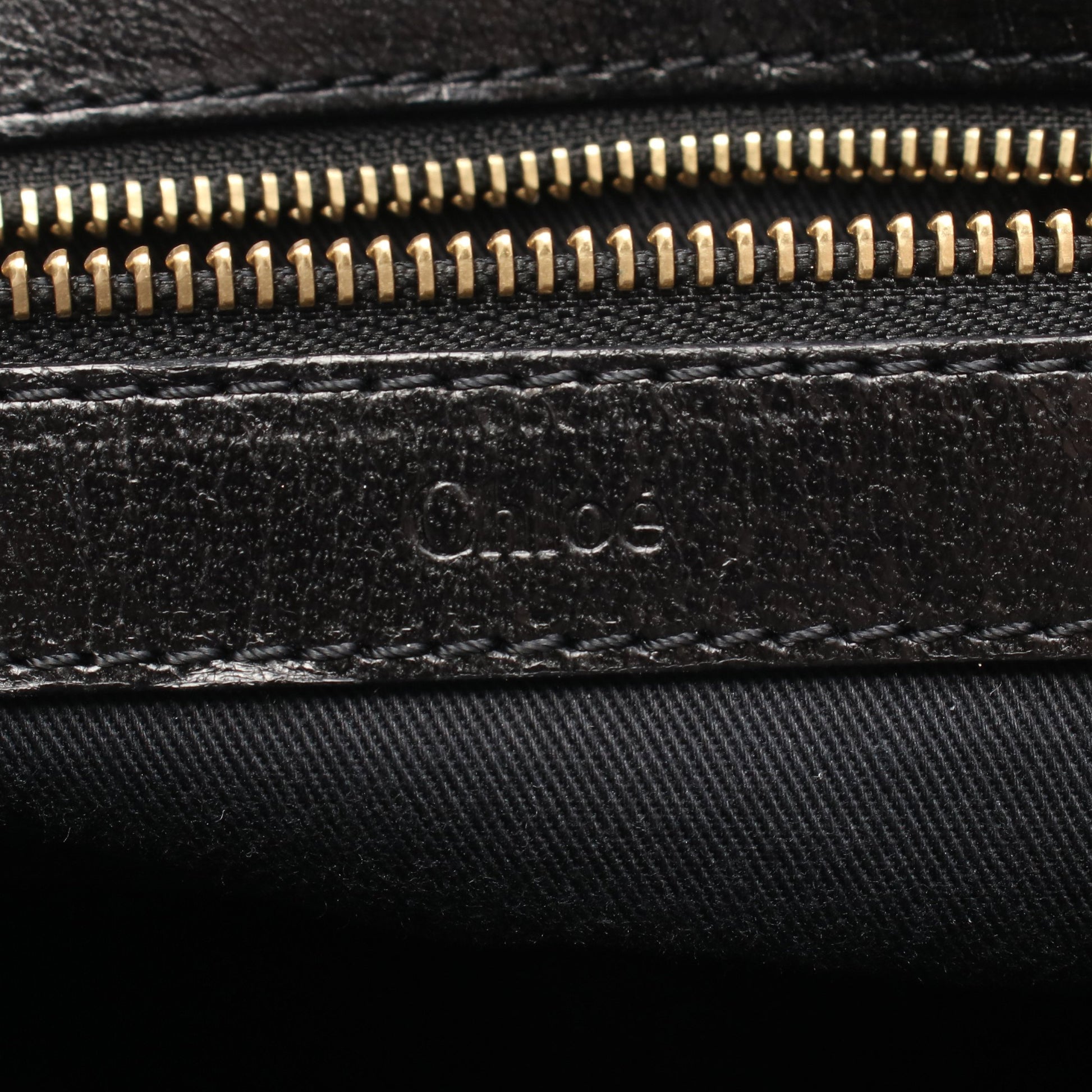 エテル ハンドバッグ レザー ブラック クロエ バッグ Chloe