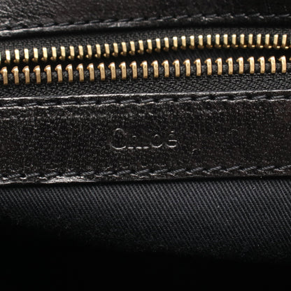 エテル ハンドバッグ レザー ブラック クロエ バッグ Chloe