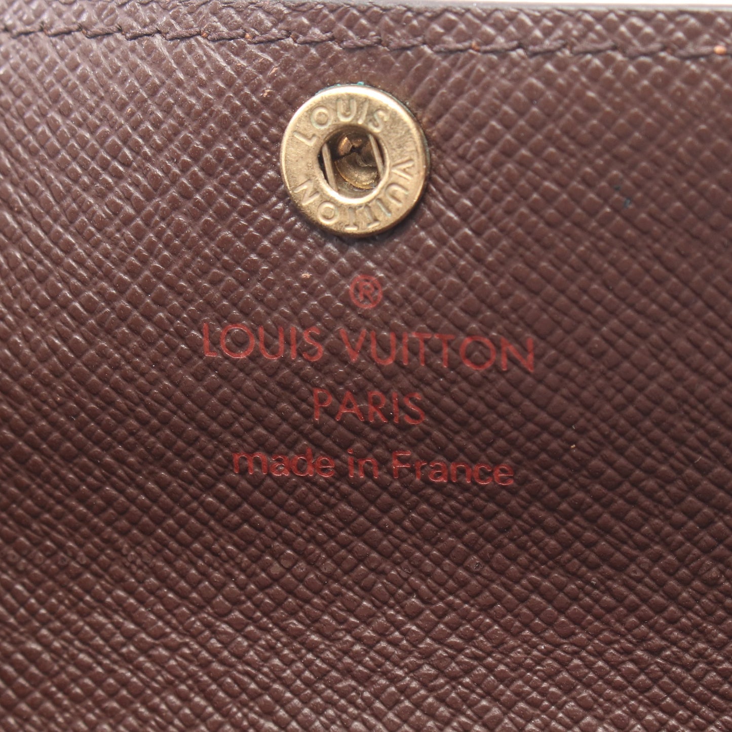 ラドロー ダミエエベヌ コインケース PVC ブラウン ルイヴィトン 財布・小物 LOUIS VUITTON